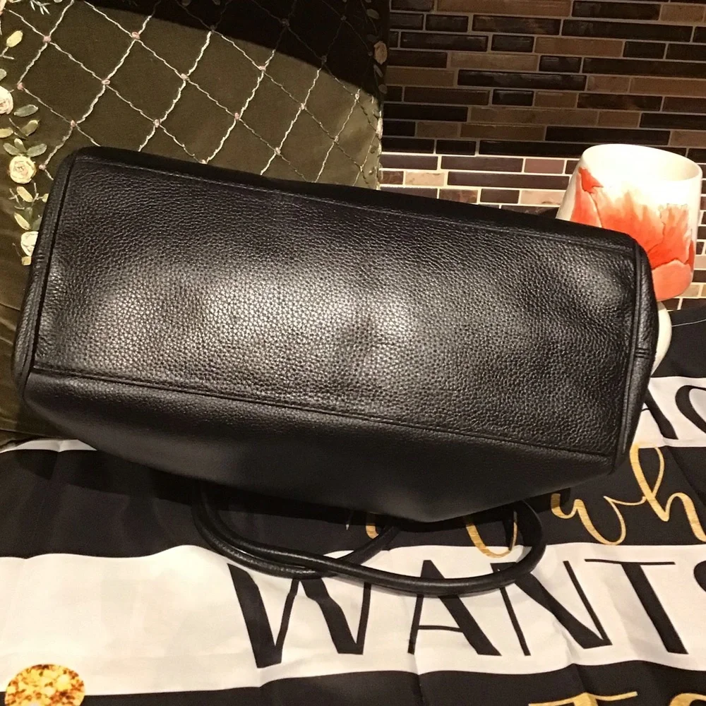 KATE SPADE ♠️Charles Street Brantley Black Pebbled Bag - Picture 8 of 14